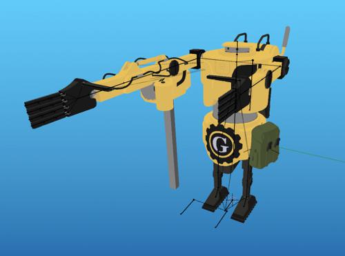 Robot Rigged preview image